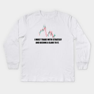 Forex Trading Habit Kids Long Sleeve T-Shirt